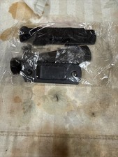 Child Proof Safety Lock for Barn Door NEW in pkg Attractive black Metal 2 set