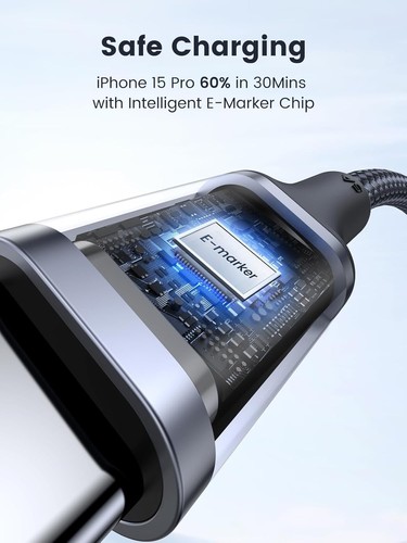 UGREEN USB C Charger PD 35W USB C Plug Nexode 2-Port Fast Charger iPhone 17 - Imagen 34 de 52