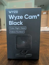 Wyze Cam v3 Home Security Camera, NEW In Box, BLACK
