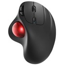 Nulea M501 Kabellose Trackball Maus Wiederaufladbar Ergonomisch Einfache Daumensteuerung