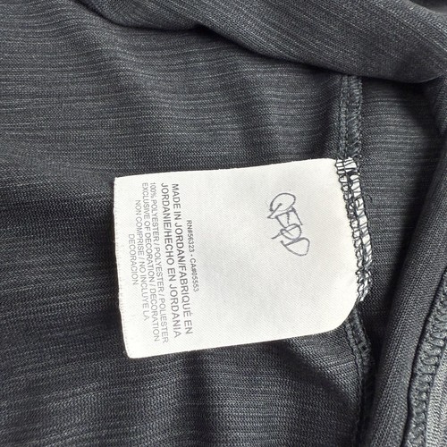 Nike Shirt Dri-Fit Grey Mens XXL Crew Neck Short Sleeve Athletic - Picture 7 of 12