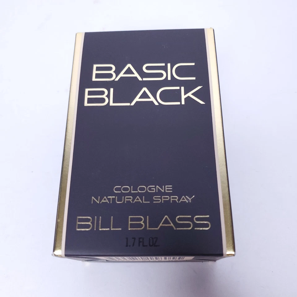 Spray colonia negra Bill Blass Basic vintage 1,7 oz nuevo con caja Foto 4 de 4