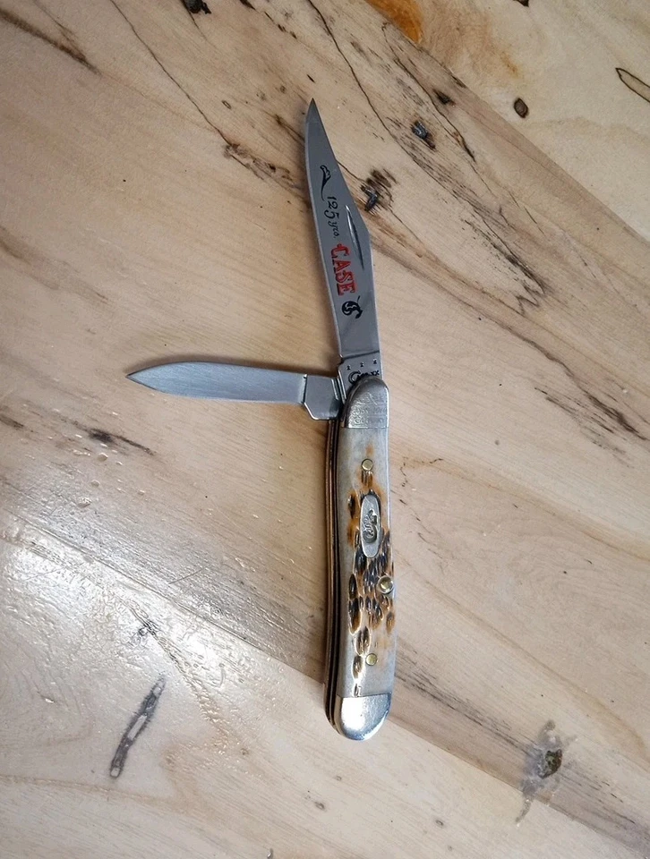 Estuche Peanut 125 Edición Aniversario con Mango de Hueso Quemado Foto 2 de 4