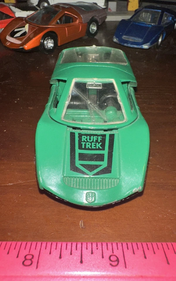 Gama #9606: Pininfarina Abarth 2000, West Germany 1/43, Green Diecast, Restore! - Image 3 of 4