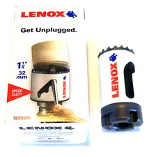 LENOX 1-1/4" SPEED SLOT BI-METAL HOLE SAW BLADE USA 1829026 METAL WOOD CUTTING