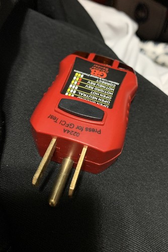 GFCI Outlet Socket Tester LED - Picture 1 of 2