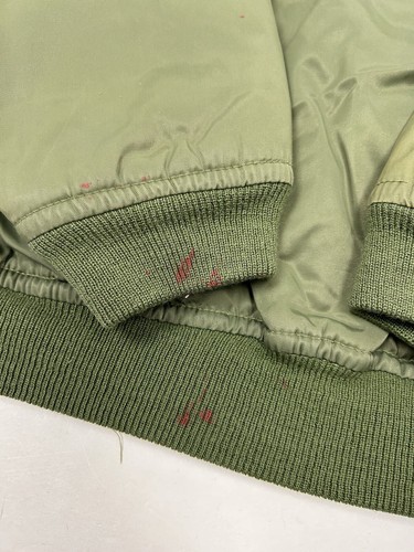 Vintage Warner Bros Acme Kids Taz Bomber Flight Jacket Looney Tunes 23.25x22.5 - Picture 5 of 24