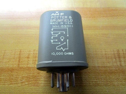 AMF Potter & Brumfield MH6901-1 Sealed Relay 4171 - Picture 2 of 5
