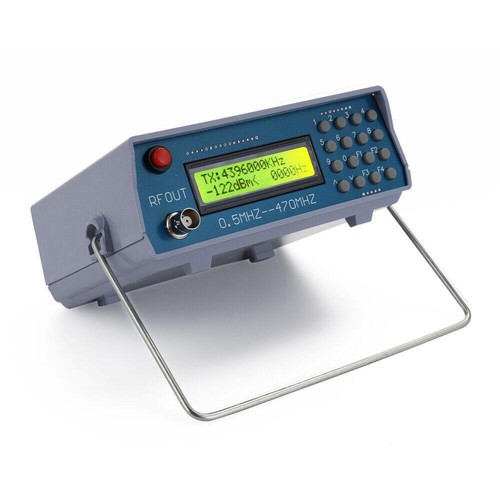 Generatore di segnale 0,5 MHz-470MHz generatore di segnale RF misuratore radio FM walkie-talkie - Foto 5 di 7