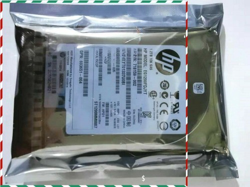 New HPE 1.2TB 6G 10K SAS 2.5" SFF SC Gen8 718162-B21 718159-002 A 718292-001 - 第 1/2 張圖片