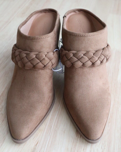 Universal Thread Mujer Avis Mule Tacones Marca Coñac Espuma con Memoria 9.5 Marrón - Imagen 5 de 6