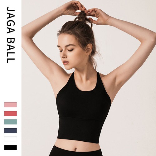 Womens Criss Cross Back Sports Bra Padded Crop Running Yoga Fitness Sport Tank - Picture 8 of 31