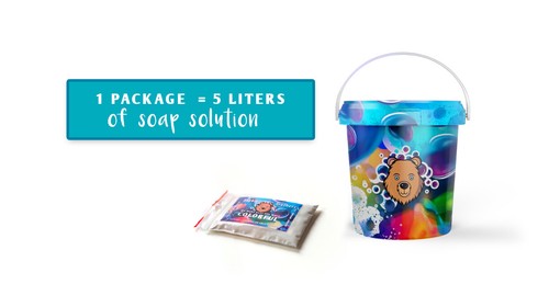 10 Liters Magic Powder for Soap Bubbles Home Made Bubble Solution soapy water - Picture 5 of 13