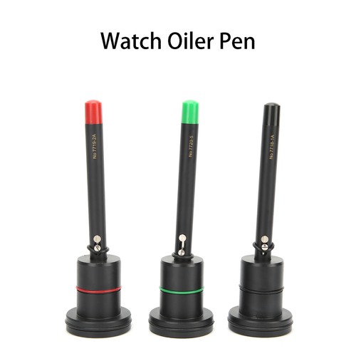 3 pz penna oliatore orologio professionale penna olio automatica di precisione con base per GMG - Foto 7 di 24