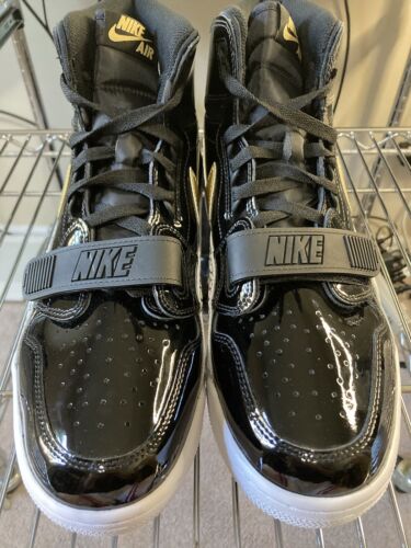 Jordan Legacy 312 negro/dorado talla 12 - Imagen 7 de 14