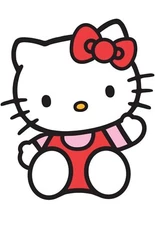 Hello Kitty Die Cut Vinyl Decal - Multiple Sizes