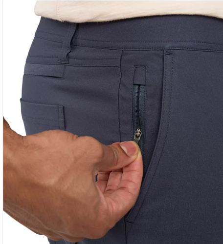 Wetterfeste Vintage Herren Hybrid Tech Hose Blau Größe 36x30 - Bild 4 von 8