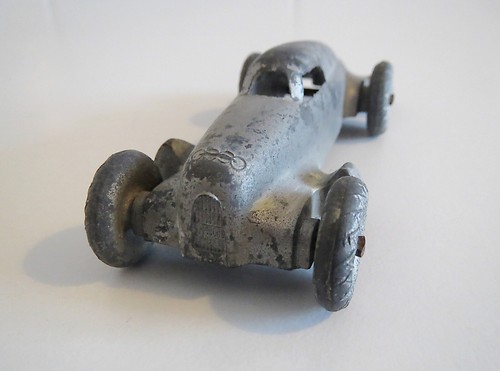 Mahle Auto Union Stromlinien Rennwagen Magnesiumguß Bordsteinrenner Kneterenner - Bild 9 von 11