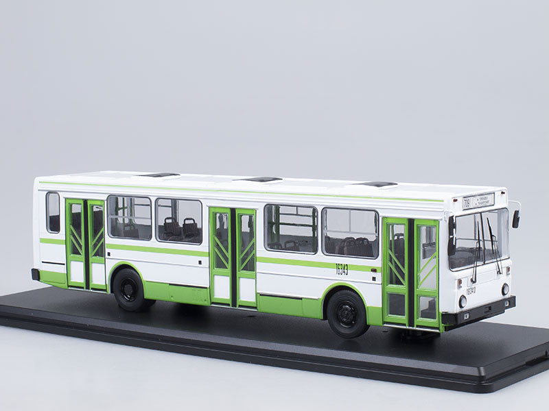 Escala modelo 1/43 Likinsky Bus 5256 ciudad (Verde/Blanco) Escala modelo 1/43 Likinsky Bus 5256 ciudad (Verde/Blanco)