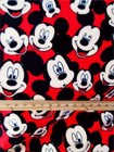 Fleece Disney'S Mickey Mouse Printed Fabric - Mickey All over / 58" Wide / Sby