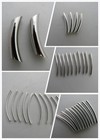 10pcs Curved SP Tubes. 5 Sizes. Jewellery or Craft Making Projects