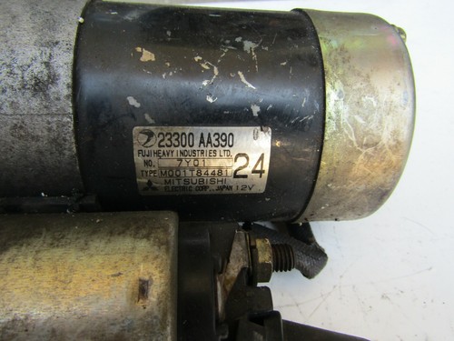 SUBARU FORESTER SF5 MODELL 1998 02 MOTOR EJ20T 4WD IMPREZA STARTER 9SPL GEBRA... - Bild 5 von 7