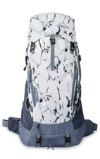 High Sierra Pathway 2.0 Women's 60L Hiking Backpack Cracked Ice/Grey Blue