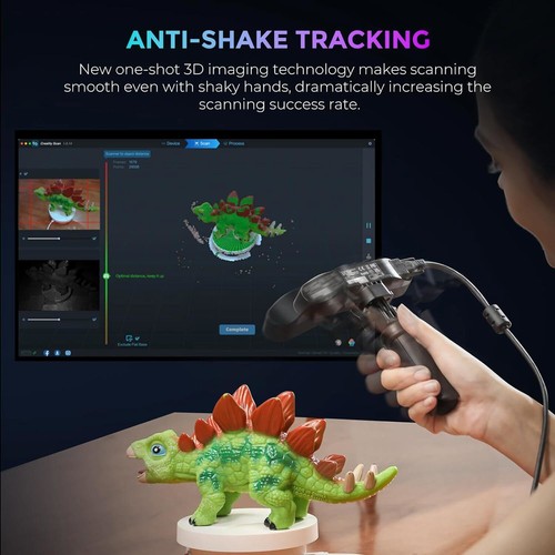 Scanner 3D portable anti-shake Creality CR-Scan Ferret Pro Wifi6 Android IOS Win - Photo 8/12