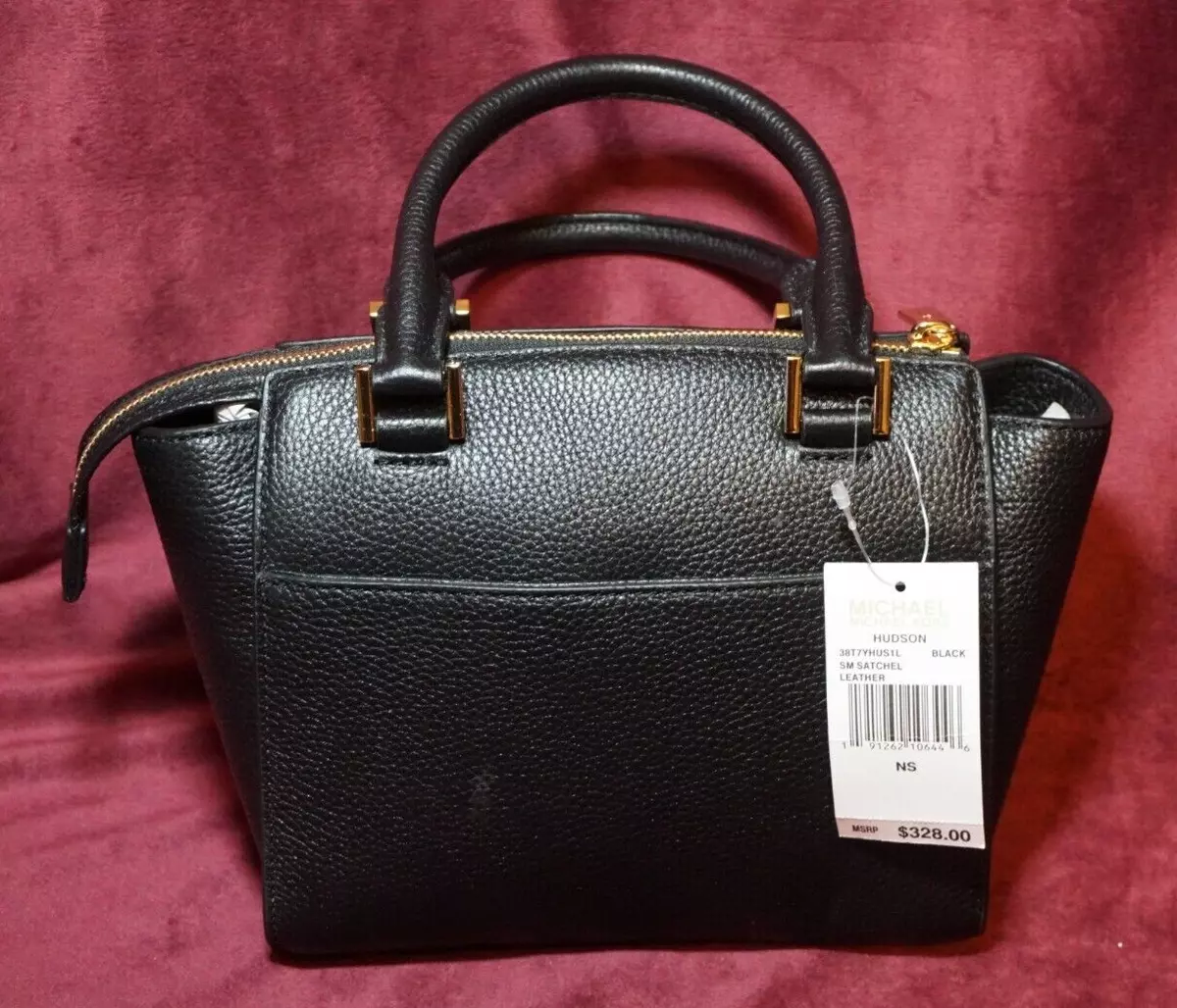 Michael kors genuine leather bag top