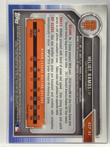 2019 Bowman CHROME PROSPECT Vets and 1st Bowman **YOU PICK** #BCP1-250 - (a78) - Picture 122 of 313