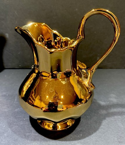 Corradini Aristide Porzellan Teekanne Milchkännchen und 3 Tassen Blumenmuster 24K Gol - Bild 9 von 15