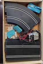 Vintage Strombecker Model 9950 Road Racing Slot Car Set 1/32 Incomplete CHARITY