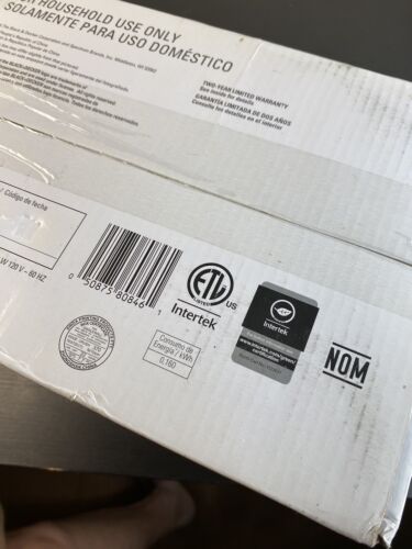 NIB Black And Decker 2 Slice Toaster TR1278B 7 shades of toasting black & silver - Picture 4 of 5