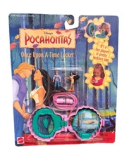 VTG Mattel Disneys Pocahontas Once Upon A Time Locket Playset New Sealed #66506 