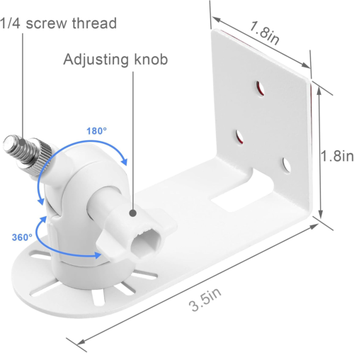 Adjustable Baby Monitor Mount for Hellobaby HB6550/HB65/HB66/HB248,ANMEATE Sm935 - Picture 6 of 12