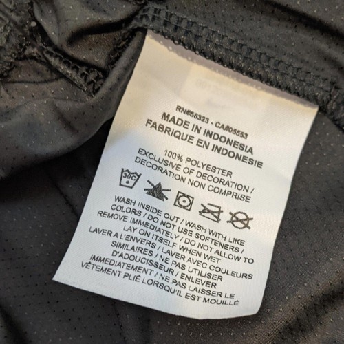 Womens Medium Capri Rally Pants with Back Pocket Black Athletic Warm Up Sweats - Picture 10 of 12