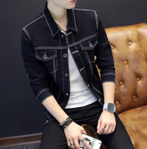 emulsione Ginnasta Socialismo Mens Denim Jean Slim Fit Ripped Casual Retro Coat Jacket College Blazer Loose | eBay emulsione Ginnasta Socialismo Mens Denim Jean Slim Fit Ripped Casual Retro Coat Jacket College Blazer Loose | eBay