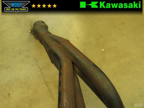 VANCE & HINES 80-84 KAWASAKI LTD KZ750? 4-1 EXHAUST HEADER HEAD PIPE + MUFFLER   - Picture 16 of 16