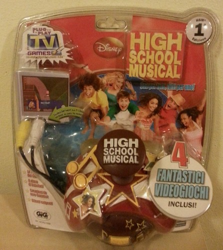 High School Musical Plug & Play TV Games New Disney Game Television