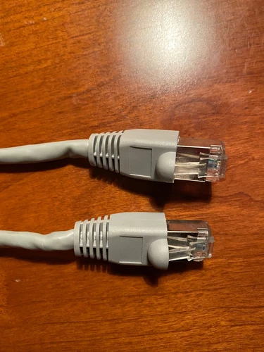 ETHERNET CABLE CAT5 STP 24AWG 4PAIRS E138922 9U AWM 2835  7Feet