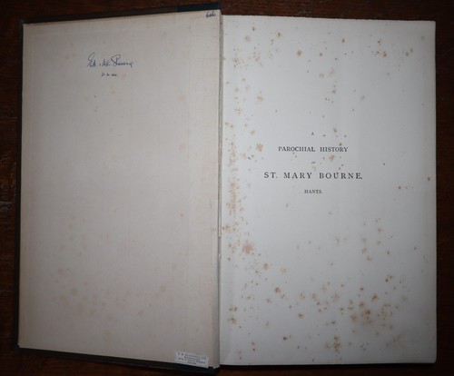1888 (1895) St Mary Bourne & Manor of Hurstbourne Priors First Edition J Stevens - Picture 5 of 24