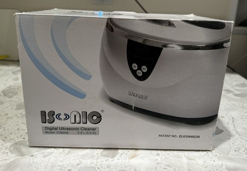 New Ultrasonic Cleaner Jewelry Watch Glasses Coin Cleaning Machine Stainless Ste