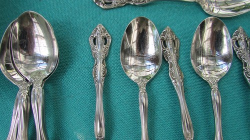 Cucchiaio da tavola cubo originale modello Michelangelo di Oneida cucchiaio forchetta inox - Foto 7 di 23