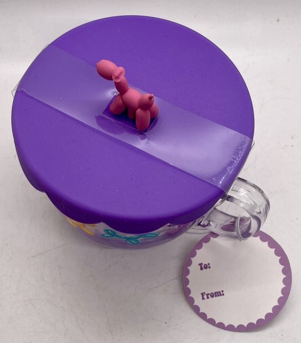 Taza de vidrio globo para perro con tapa - Imagen 6 de 7