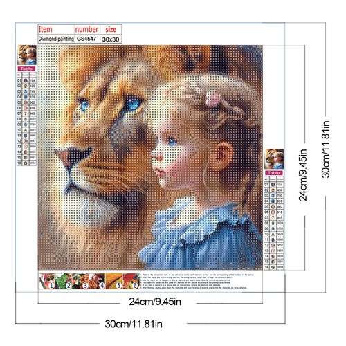 5D DIY Full Round Drill Diamond Painting Girl Kit Home Decor Art Craft - Picture 14 of 21