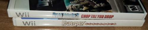 Wii game Lot MATURE_Dead Rising: Chop Till You Drop & FAR CRY Vengeance Bundle - Picture 4 of 4