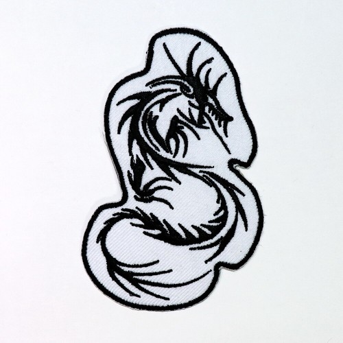 Dragon Legend Animal Patch Creature Tattoo Rock Punk Artwork DIY Iron on Clothes - Picture 19 of 35