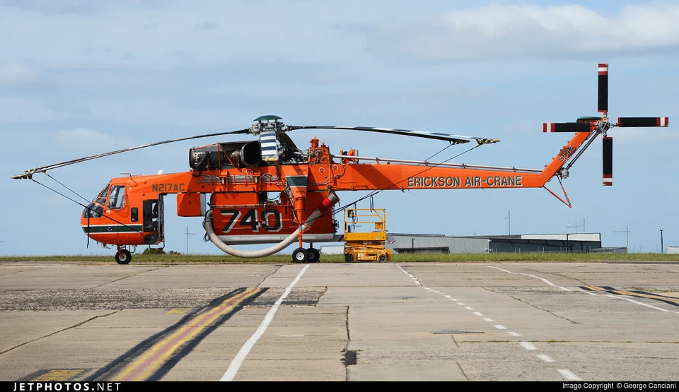 Decalcomania 527 Sikorsky S-64E Skycrane / CH-54A Erickson Air-Crane N217AC - Bild 2 von 2