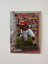 2020 Panini Prizm Clyde Edwards-Helaire Emergent Rookie RC #3 Kansas City Chiefs