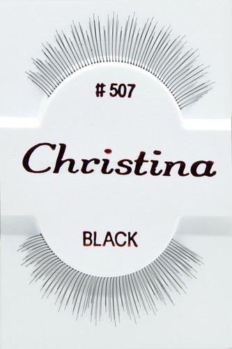 6 Pairs Christina 100% Human Hair Fake Eyelashes #205 to #747, DW,WSP - Picture 10 of 23